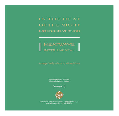 Sandra : In The Heat Of The Night (12", Maxi)