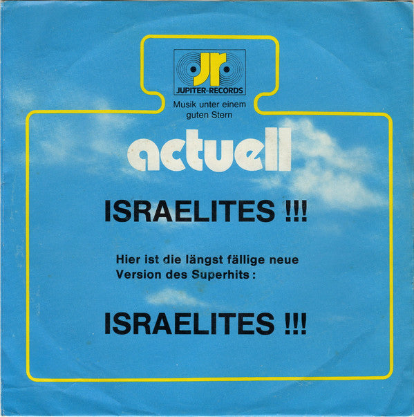 Martin Griffiths : Israelites (7", Promo)