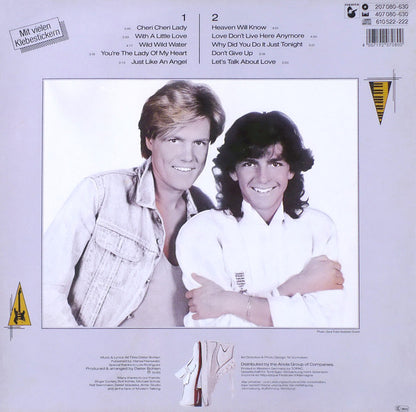 Modern Talking : Let's Talk About Love (The 2nd Album) (LP, Album, Sti)