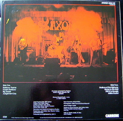 Saxon : Saxon (LP, Album)