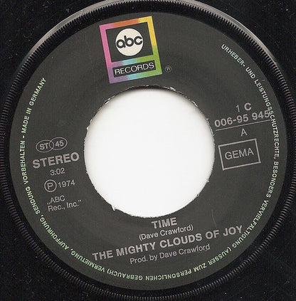 The Mighty Clouds Of Joy : Time (7", Single)