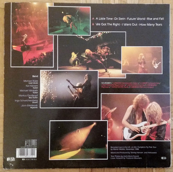 Helloween : Live In The U.K. (LP, Album, Ltd, Pic)