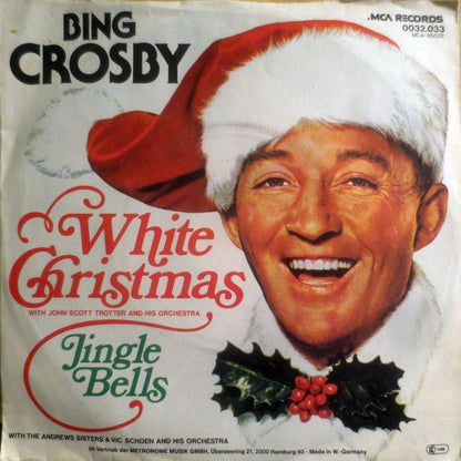 Bing Crosby : White Christmas (7", Single, RE)