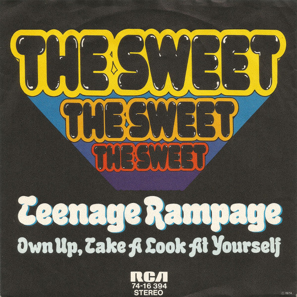 The Sweet : Teenage Rampage (7", Single)