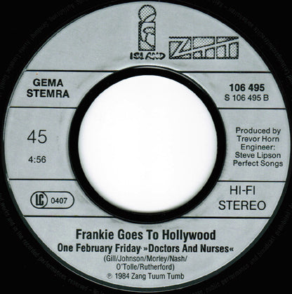 Frankie Goes To Hollywood : Two Tribes (7", Single)