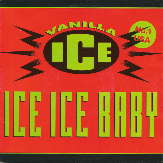 Vanilla Ice : Ice Ice Baby (7", Single)