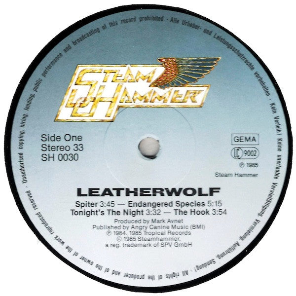 Leatherwolf : Leatherwolf (LP, Album, RE)