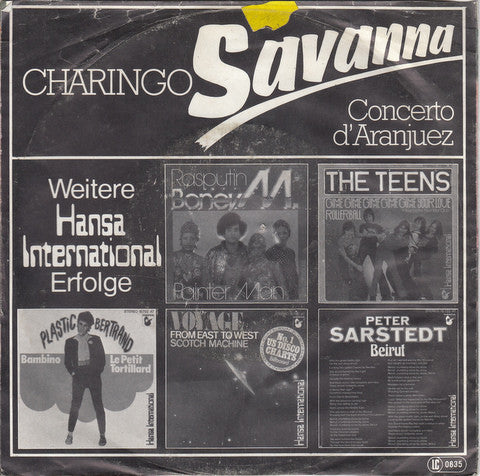 Charingo : Savanna (7", Single)