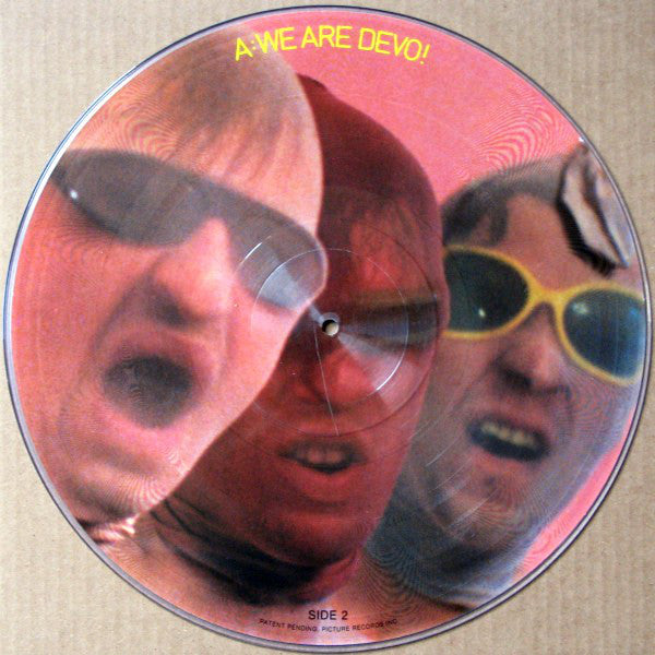 Devo : Q: Are We Not Men? A: We Are Devo! (LP, Album, Pic + Flexi, 7", S/Sided)