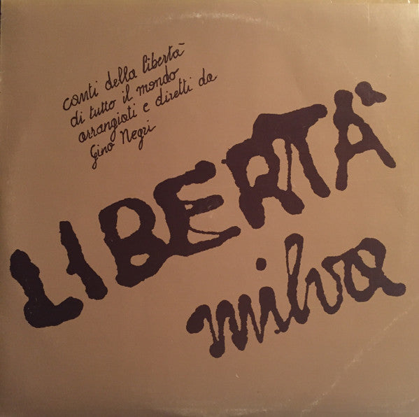 Milva : Libertà (LP, Album)