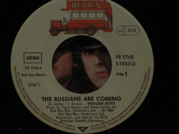 English Boys : The Russians Are Coming (7", Single)