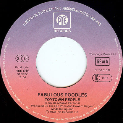 Fabulous Poodles : Workshy (7", Single)