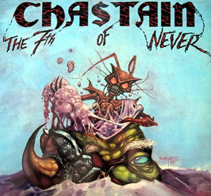 Chastain : The 7th Of Never (LP, Album)