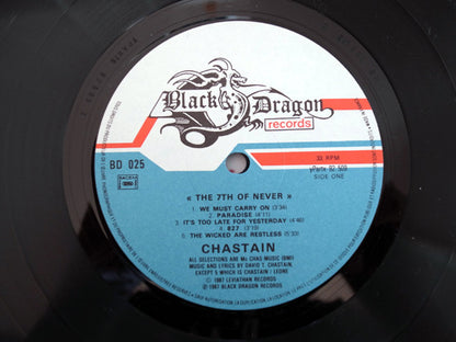 Chastain : The 7th Of Never (LP, Album)