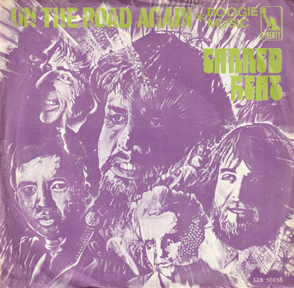 Canned Heat : On The Road Again (7", Single)