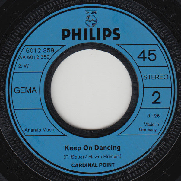 Cardinal Point : Show Me The Way (To Your Love) (7", Single)