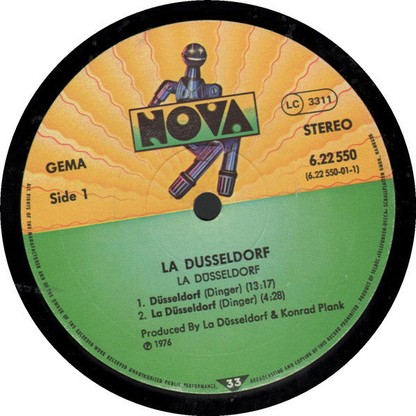 La Düsseldorf : La Düsseldorf (LP, Album, RP)