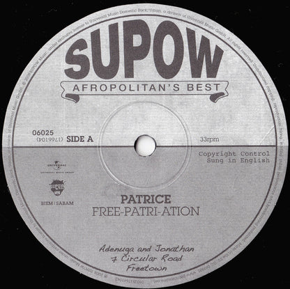 Patrice : Free PatriAtion (LP, Album)