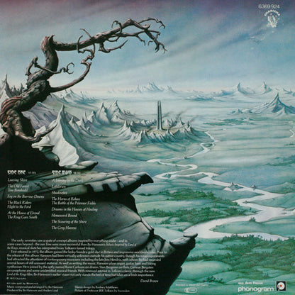 Bo Hansson : Music Inspired By Lord Of The Rings (LP, Album, RE)