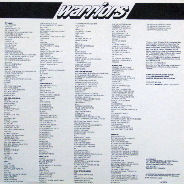 Warriors : Warriors (LP, Album)