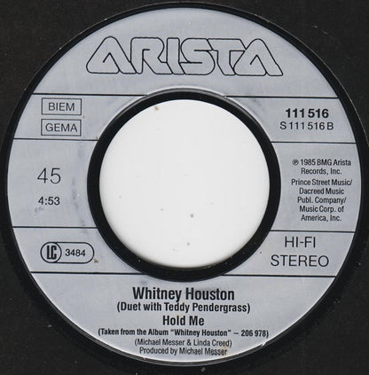 Whitney* : Love Will Save The Day (7", Single)