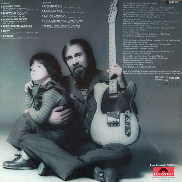 Roy Buchanan : A Street Called Straight (LP, Album, RP)