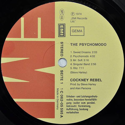 Cockney Rebel : The Psychomodo (LP, Album)