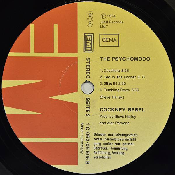 Cockney Rebel : The Psychomodo (LP, Album)