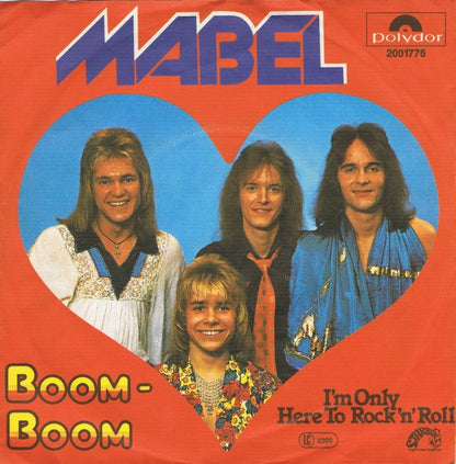 Mabel (2) : Boom-Boom / I'm Only Here To Rock'n' Roll (7", Single)