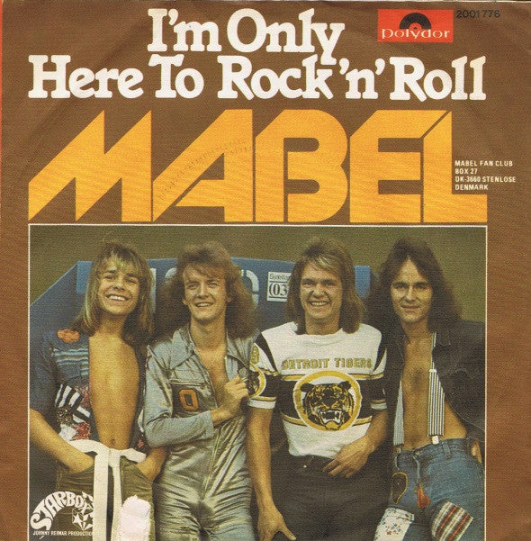 Mabel (2) : Boom-Boom / I'm Only Here To Rock'n' Roll (7", Single)