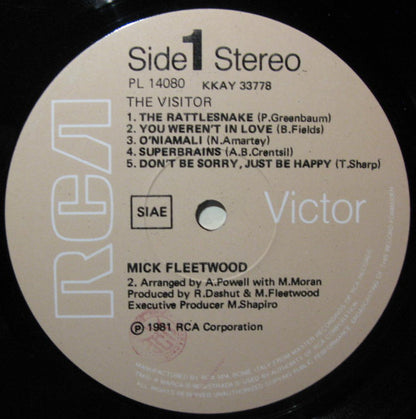 Mick Fleetwood : The Visitor (LP, Album, Gat)