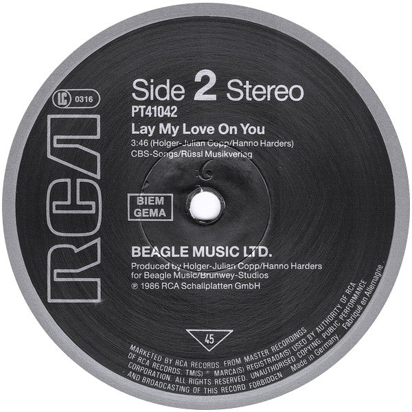 Beagle Music Ltd. : Daydream (12", Maxi)