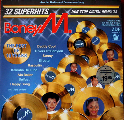 Boney M. : The Best Of 10 Years (LP, Comp, Mixed)