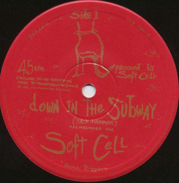 Soft Cell : Down In The Subway (12", Single)