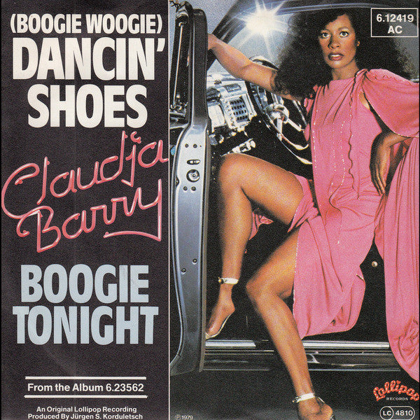 Claudja Barry : (Boogie Woogie) Dancin' Shoes (7", Single)