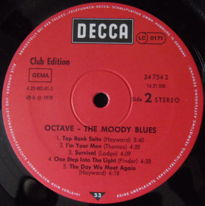 The Moody Blues : Octave (LP, Album, Club)