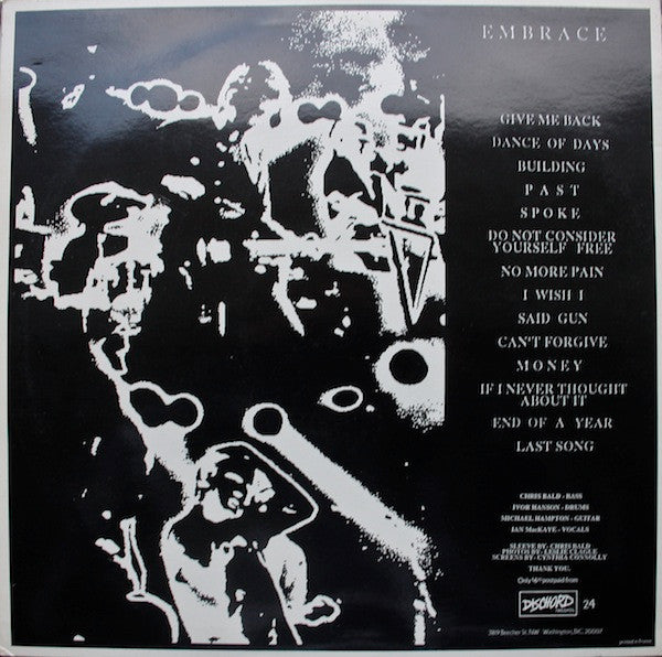 Embrace (2) : Embrace (LP, Album, RE, RP, $6.)