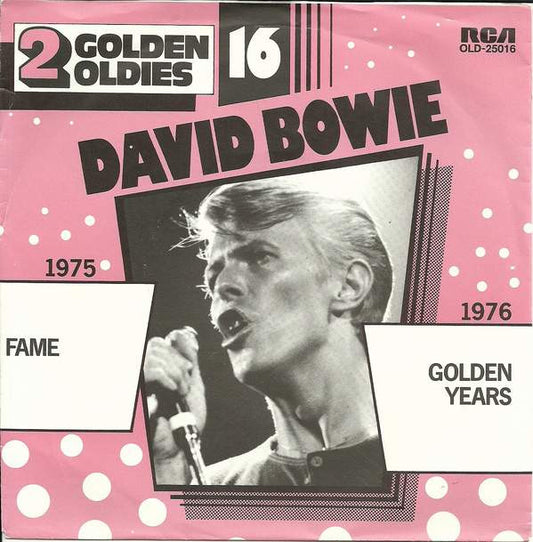 David Bowie : Fame / Golden Years (7", Single, RE)