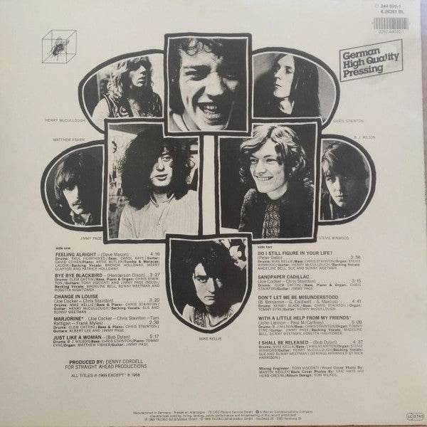 Joe Cocker : With A Little Help From My Friends (LP, Album, RE)