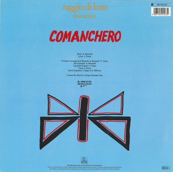 Raggio Di Luna (Moon Ray)* : Comanchero (12", Maxi)