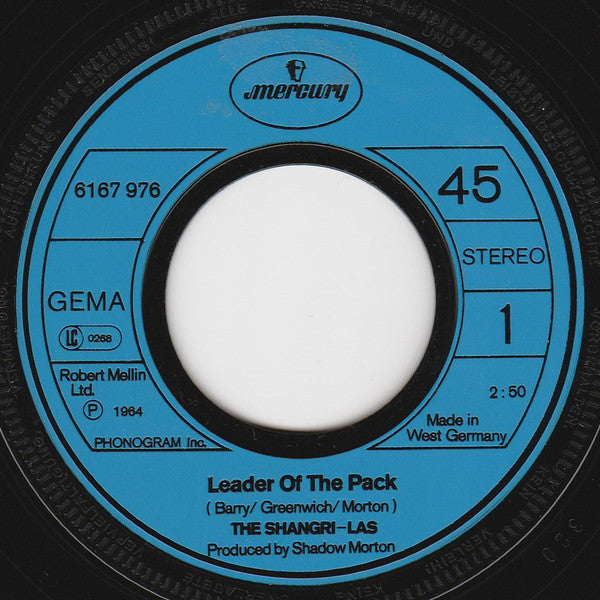 The Shangri-Las : Leader Of The Pack (7", Single)