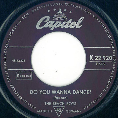 The Beach Boys : Do You Wanna Dance? (7", Single)