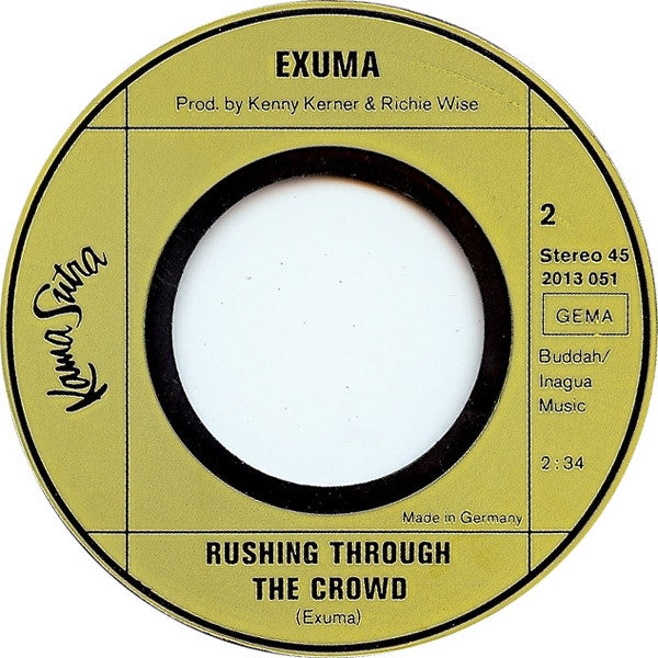 Exuma : Brown Girl (7", Single)