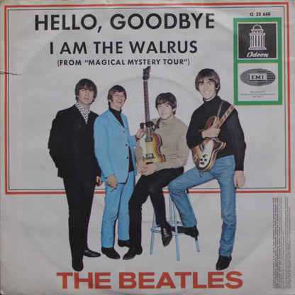 The Beatles : Hello, Goodbye / I Am The Walrus (7", Single, Bar)