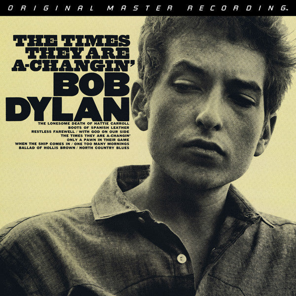 Bob Dylan : The Times They Are A-Changin' (LP, Album, RE, RM)