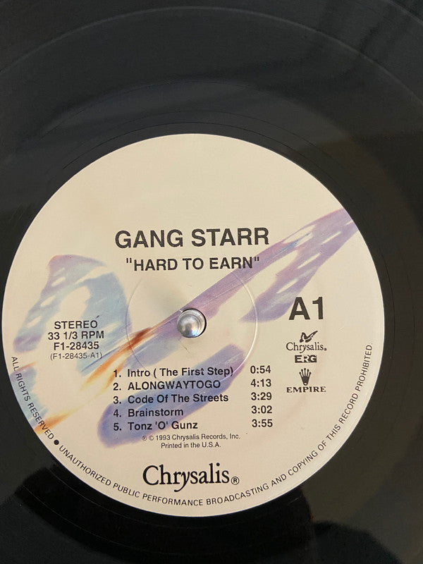 Gang Starr : Hard To Earn (2xLP, Album)