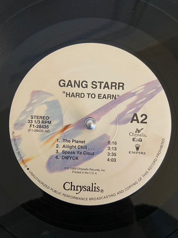 Gang Starr : Hard To Earn (2xLP, Album)