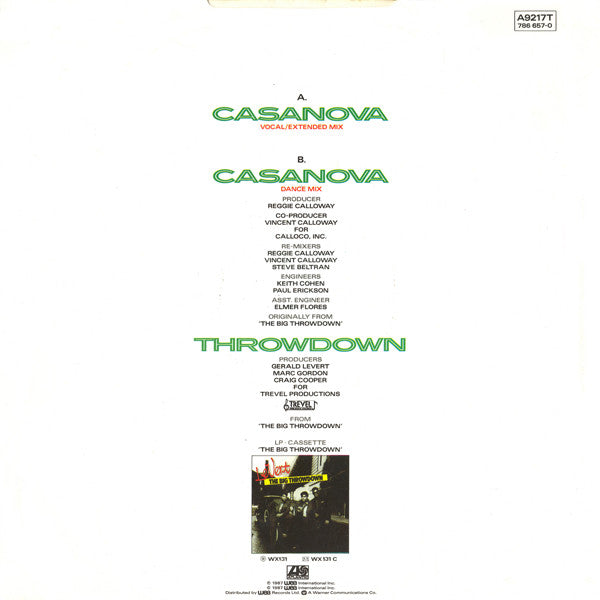 LeVert : Casanova (12", Single)