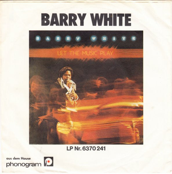 Barry White : Baby, We Better Try To Get It Together (7", Single)