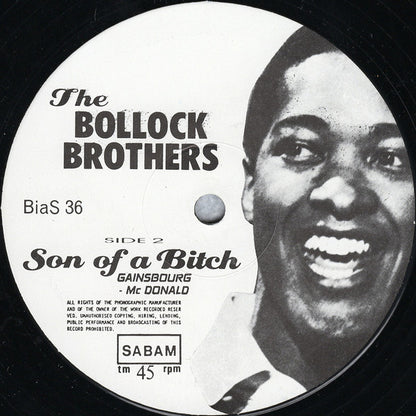 The Bollock Brothers : Harley David / Son Of A Bitch (12")